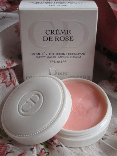 Dior Crème de Rose Smoothing Plumping Lip Balm (review)